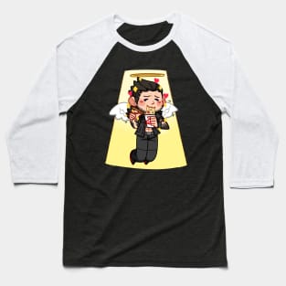 Gladio in Noodle Heaven Baseball T-Shirt